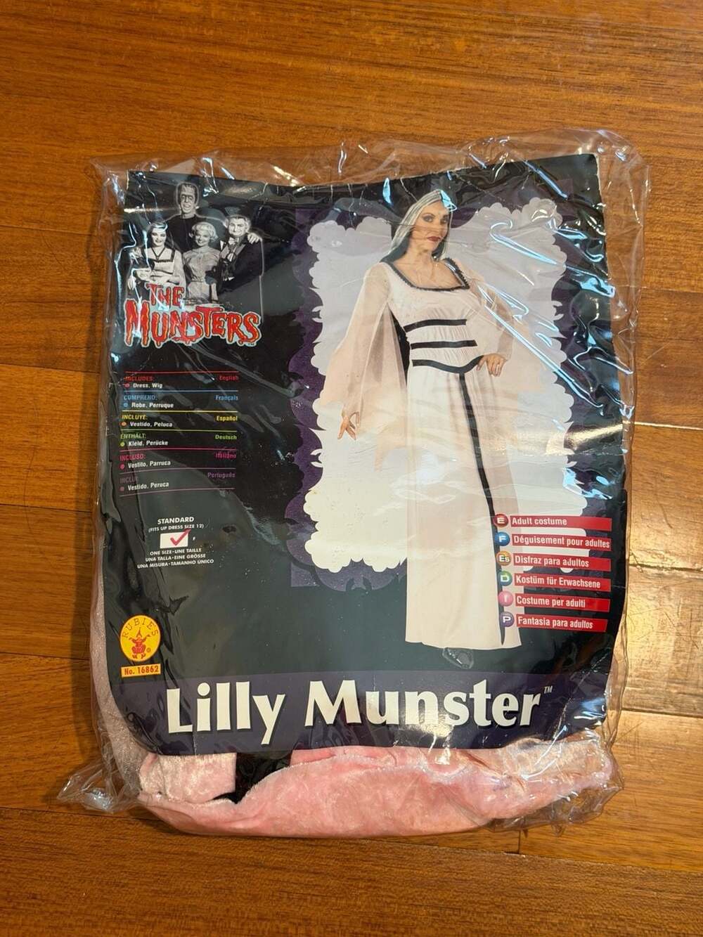 Rubie's The Munsters Lily Munster Adult Women's Costume, Standard Size